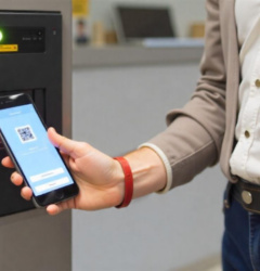 Contactless event check-in using Apple and Google Wallet on smartphone