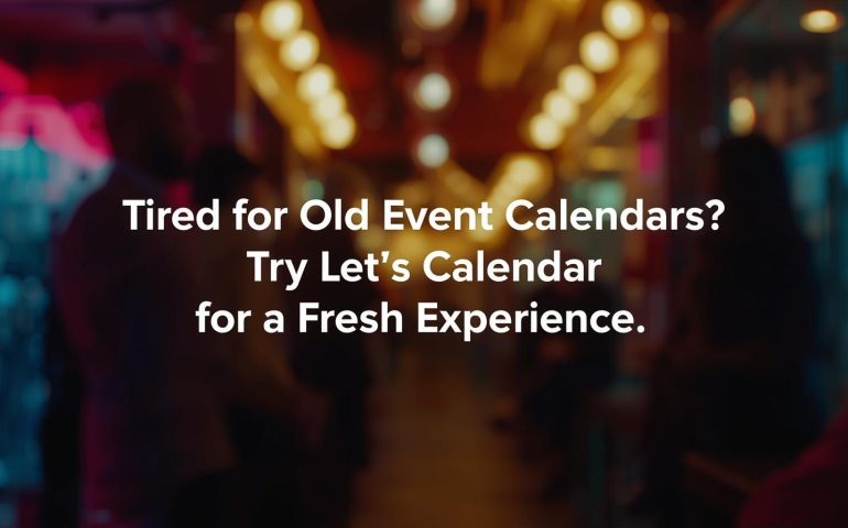 Modern event organizer using Let’s Calendar to send bulk calendar invites and manage meetings, conferences, and webinars efficiently