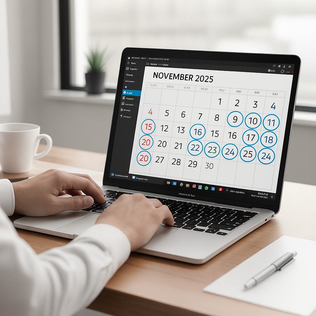 Set Recurring Events